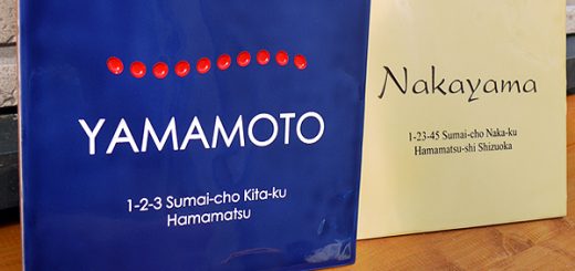 カラータイル表札DSN-06・2色