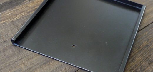 表札用アイアン枠・黒150角用